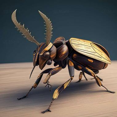 3D model Cicindela albissima (STL)